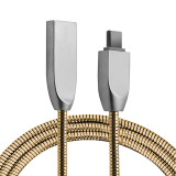 Ally Usb Type-C Zinc Alloy Dayanıklı 24 A Metal Usb Kablo