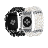Ally Apple Watch 7-8 45mm 6-5-4 44mm Full Boncuk Taşlı Kordon Kayış 3-