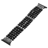 Ally Apple Watch 7-8 45mm 6-5-4 44mm Full Boncuk Taşlı Kordon Kayış 3-