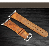 Ally Apple Watch 7-8 41mm 6-5-4 40mm Retro Deri Kordon Kayış 3-2-1 38m