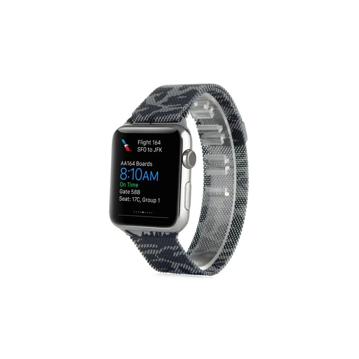 Ally Apple Watch 7-8 45mm 6-5-4 44mm Kayış Kordon Metal Milano Loop Ka