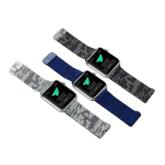 Ally Apple Watch 7-8 45mm 6-5-4 44mm Kayış Kordon Metal Milano Loop Ka
