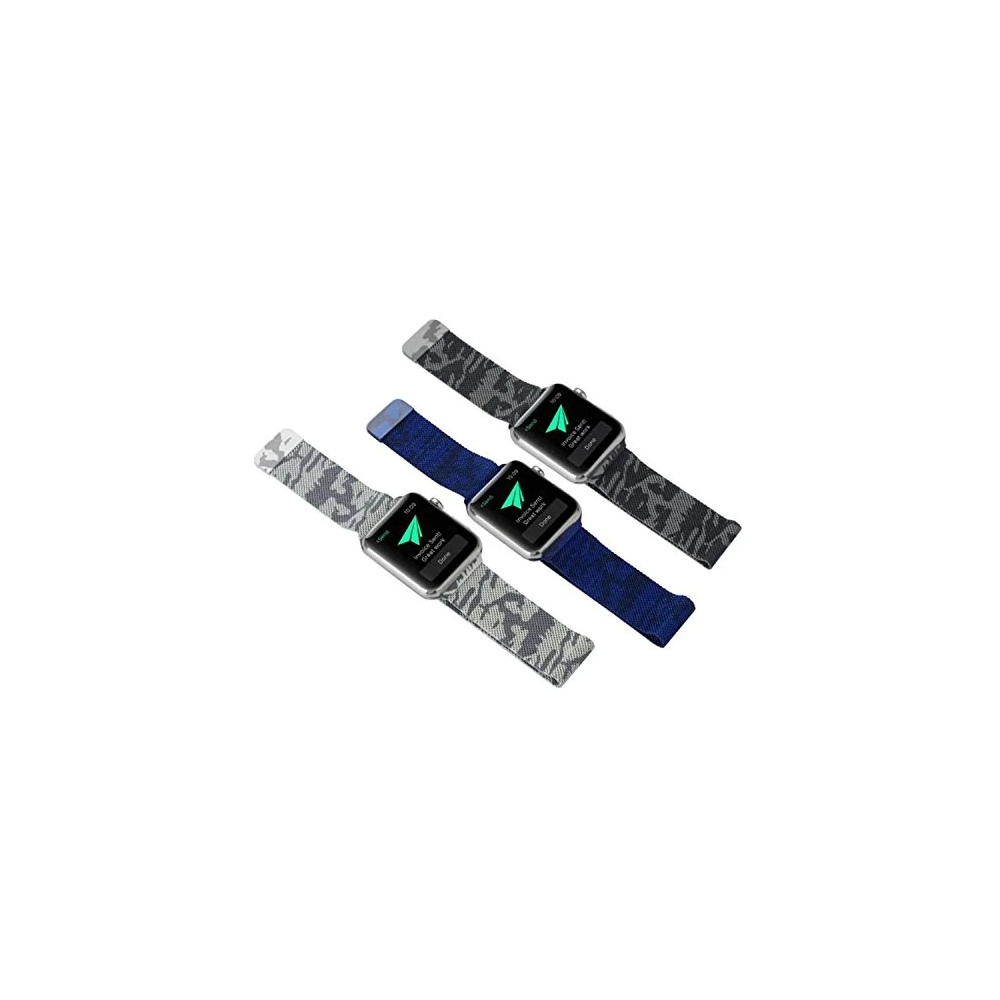Ally Apple Watch 7-8 45mm 6-5-4 44mm Kayış Kordon Metal Milano Loop Ka