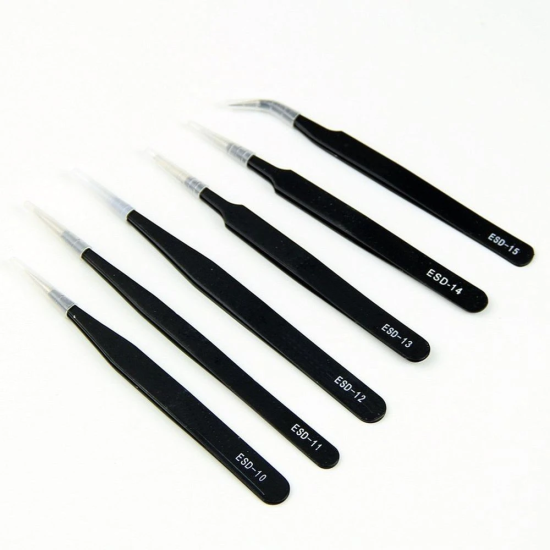 Esd-101112131415 6 Parça Anti Statik Cımbız Set