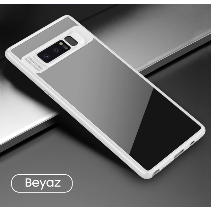 Ally Galaxy Note 8 Darbeya Dayanıklı Şeffaf Silikon Kılıf