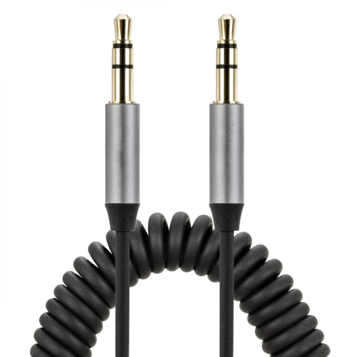 Griffin Spiral Araç Ses Aktarım Kablosu Aux Kablo 2/3mm