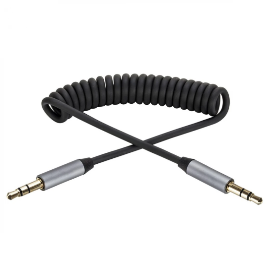 Griffin Spiral Araç Ses Aktarım Kablosu Aux Kablo 2/3mm