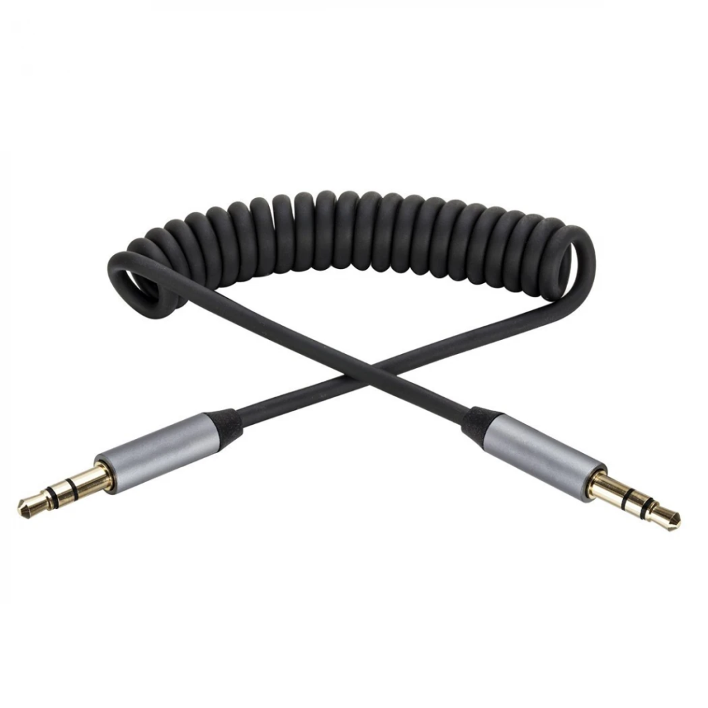 Griffin Spiral Araç Ses Aktarım Kablosu Aux Kablo 2/3mm
