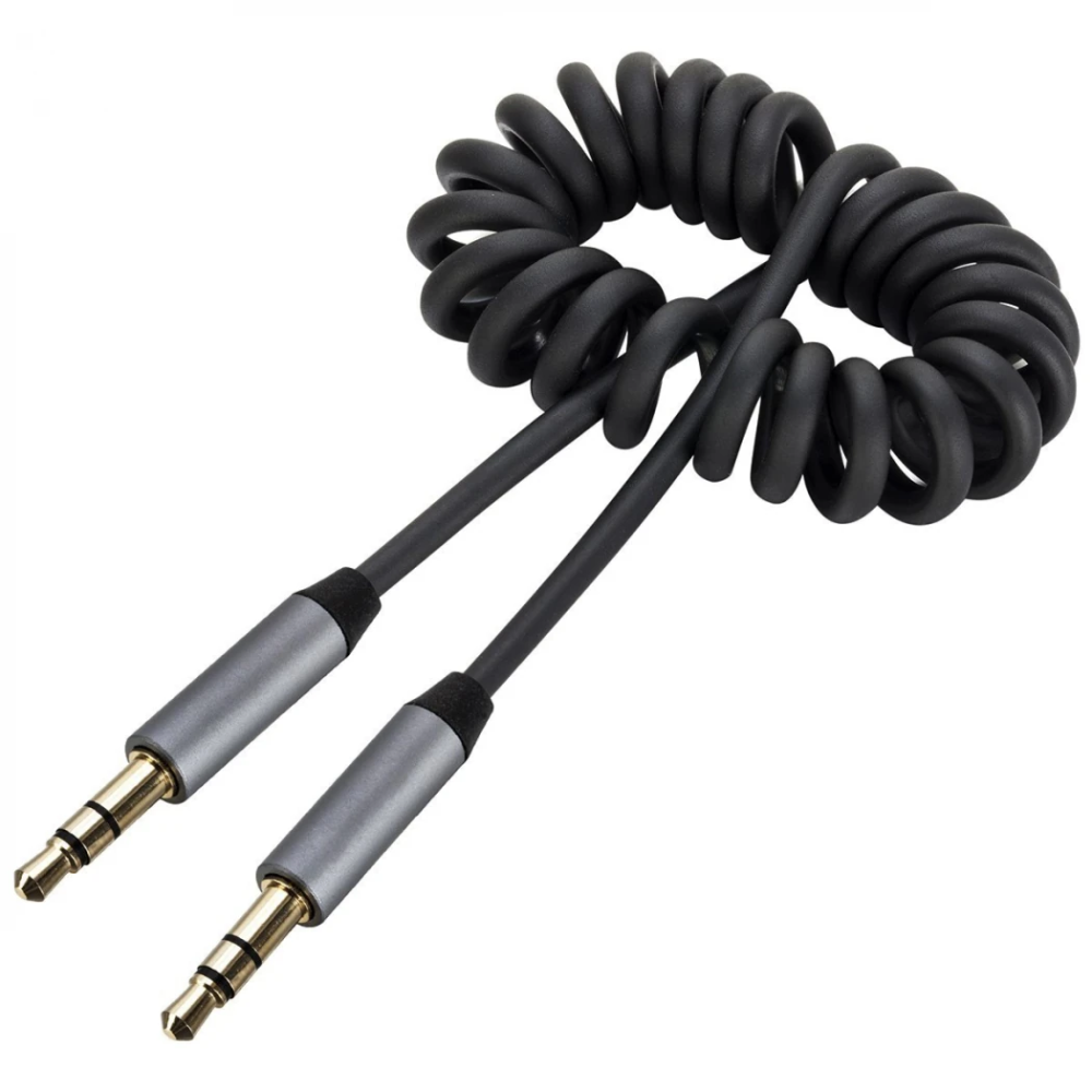 Griffin Spiral Araç Ses Aktarım Kablosu Aux Kablo 2/3mm