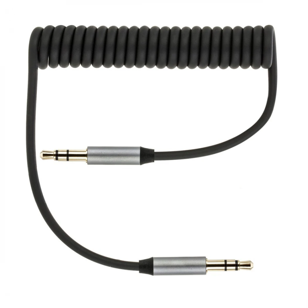Griffin Spiral Araç Ses Aktarım Kablosu Aux Kablo 2/3mm