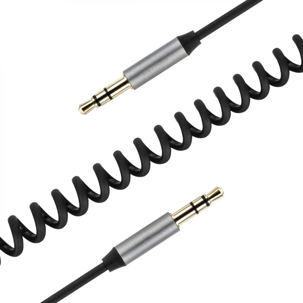 Griffin Spiral Araç Ses Aktarım Kablosu Aux Kablo 2/3mm