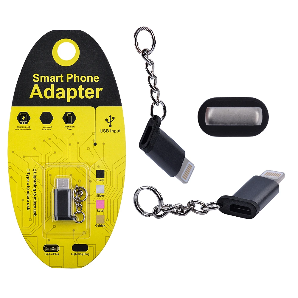 Ligtining Dönüştürücü Micro Usb Adaptor Converter Çevirici Başlık Anah