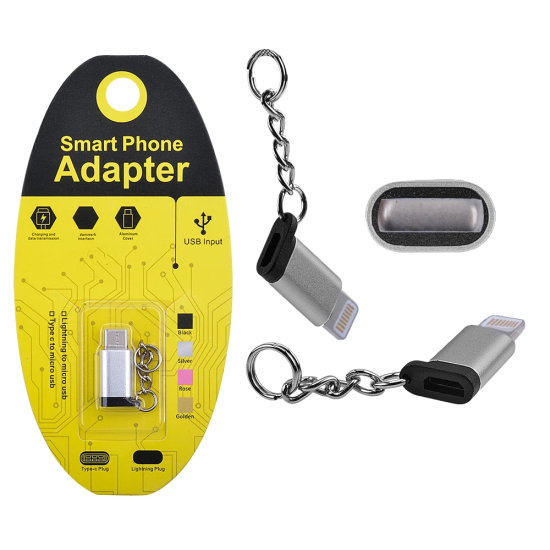 Ligtining Dönüştürücü Micro Usb Adaptor Converter Çevirici Başlık Anah
