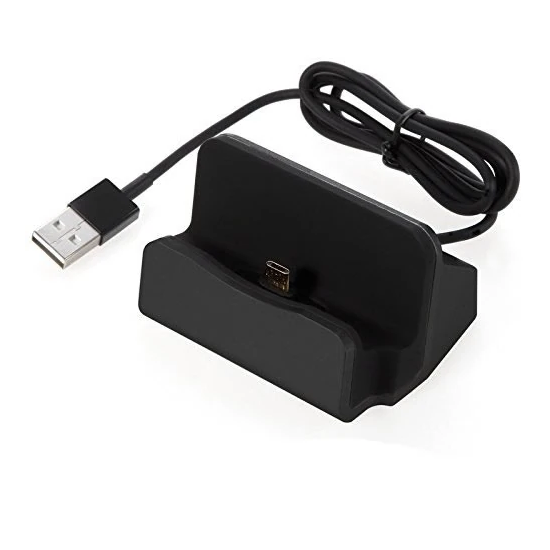 Android Micro Usb Şarj 2in1 Standlı Usb Dock
