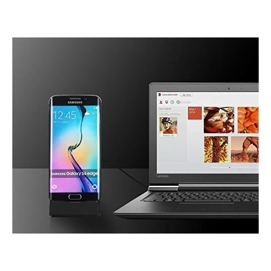 Android Micro Usb Şarj 2in1 Standlı Usb Dock