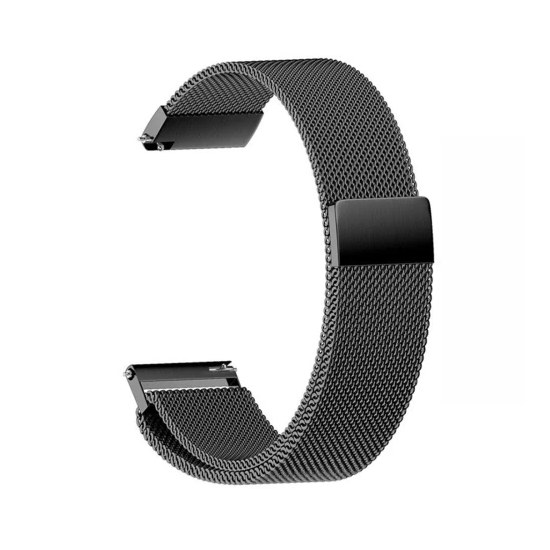 22MM Gear S3 Watch 4 -GT2 GT2E 46MM KayışKordon Metal Milano Loop