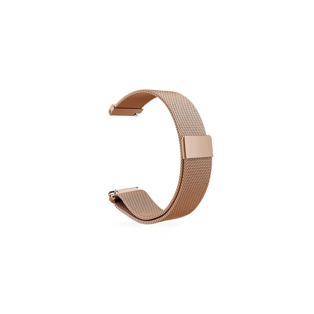 22MM Gear S3 Watch 4 -GT2 GT2E 46MM KayışKordon Metal Milano Loop
