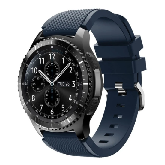 22MM Gear S3 Watch 4 -GT2 GT2E 46MM KayışKordon Silikon Kayış Kordon