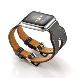 Ally Apple Watch 7-8 41mm 6-5-4 40mm Çift Kayış Kordon Kayış 3-2-1 38m