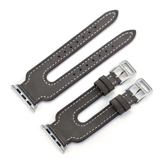 Ally Apple Watch 7-8 41mm 6-5-4 40mm Çift Kayış Kordon Kayış 3-2-1 38m
