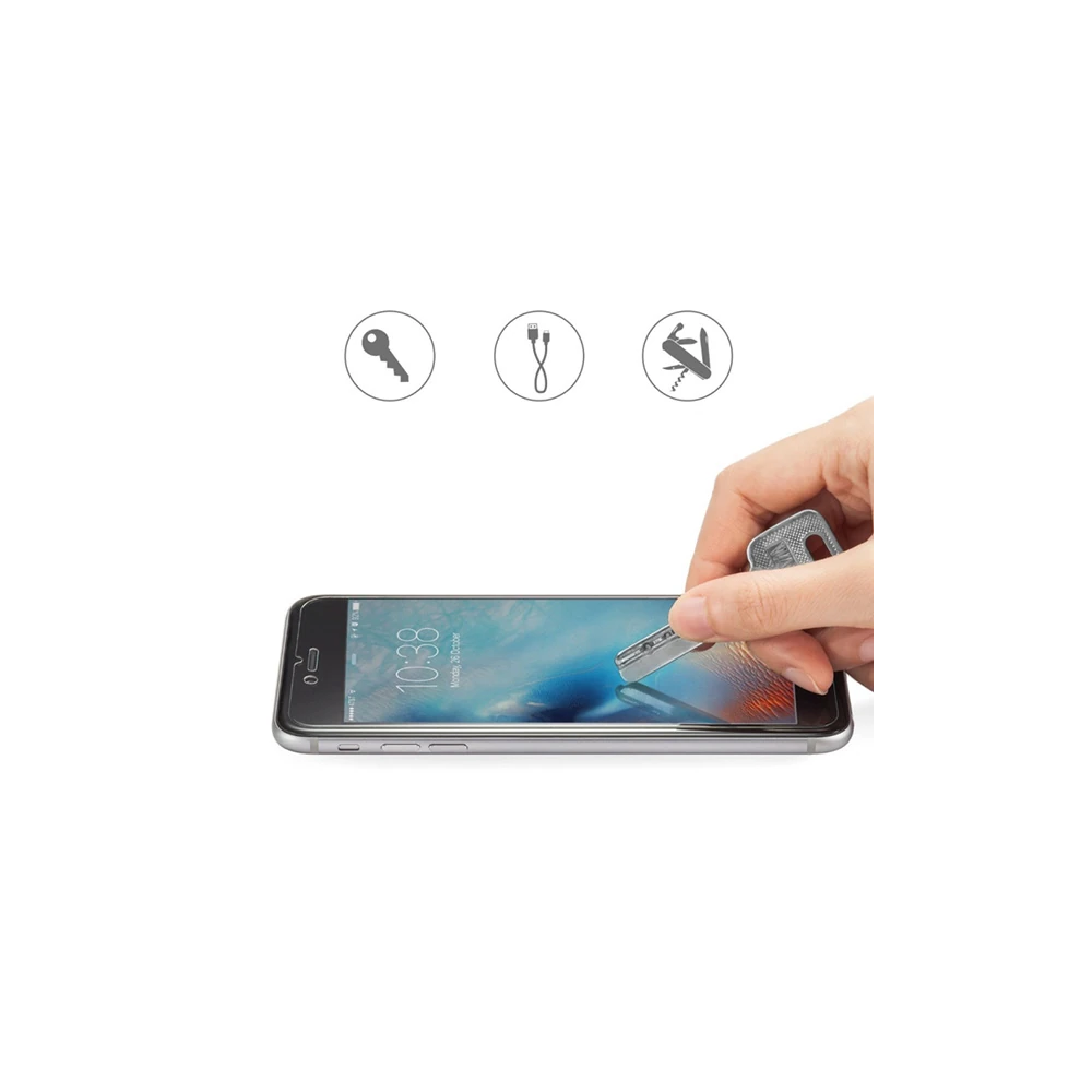 iPhone SE3-SE2 İPhone 8-7 Tempered Kırılmaz Cam Ekran Koruyucu