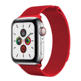 Ally Apple Watch 7-8 45mm 6-5-4 44mm Kayış Kordon Metal Milano Loop 3-