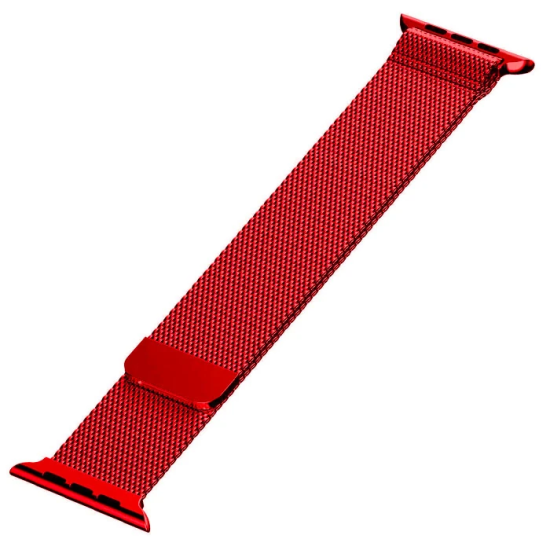 Ally Apple Watch 7-8 45mm 6-5-4 44mm Kayış Kordon Metal Milano Loop 3-