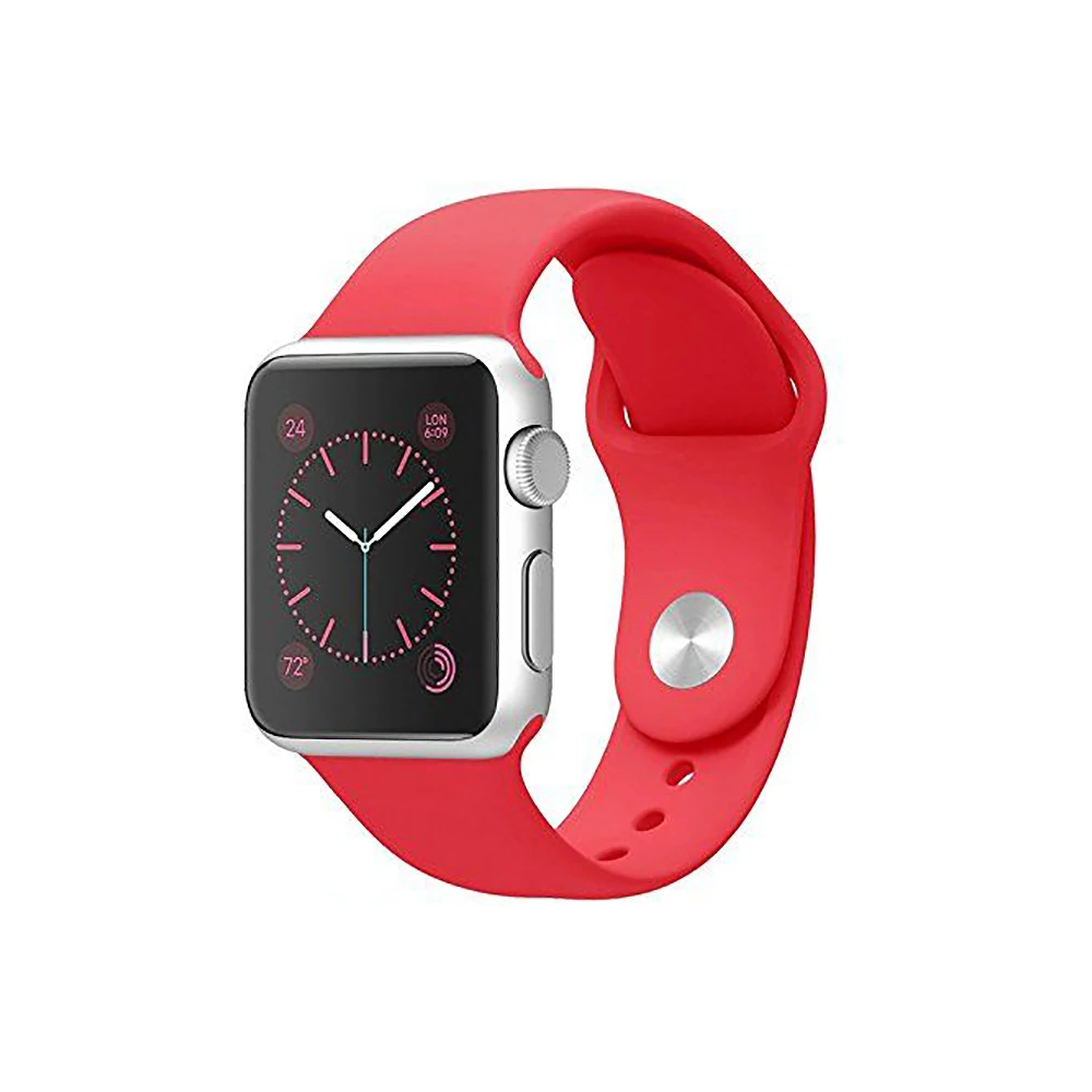 Ally Apple Watch 7-8 45mm 6-5-4 44mm Silikon Kordon Kayış 3-2-1 42mm