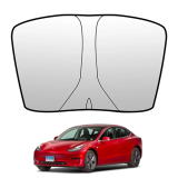 Ally Tesla Model Y Model 3 için Ön Cam Güneşliği Katlanır Ön Pencere G