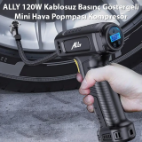 120W Kablosuz Basınç Göstergeli Mini Hava Popmpası KompresörST-5007C