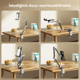 ALLY 360° Dönebilen Katlanır Masaüstü Tablet Ve Telefon Tutucu