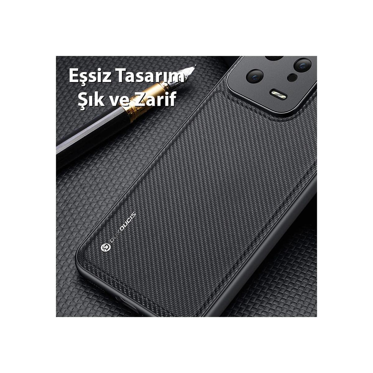 Dux Ducis Xiaomi 13 Fino Serisi Premium Dokuma Silikon Kılıf