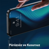 Baseus iPhone 13 Pro Max 6.7 0.3mm Tempered Full-glass Cam Ekran Koruy