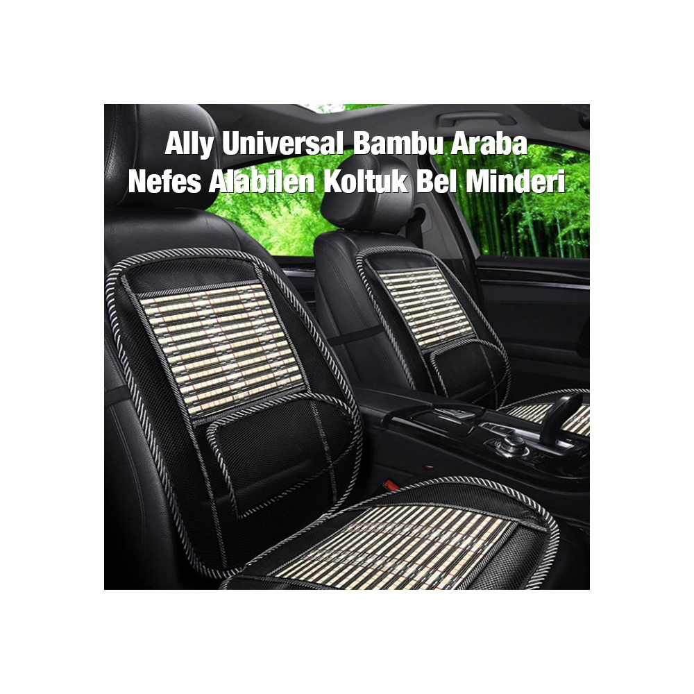 Ally Universal Bambu Araba Nefes Alabilen Koltuk Bel Minderi