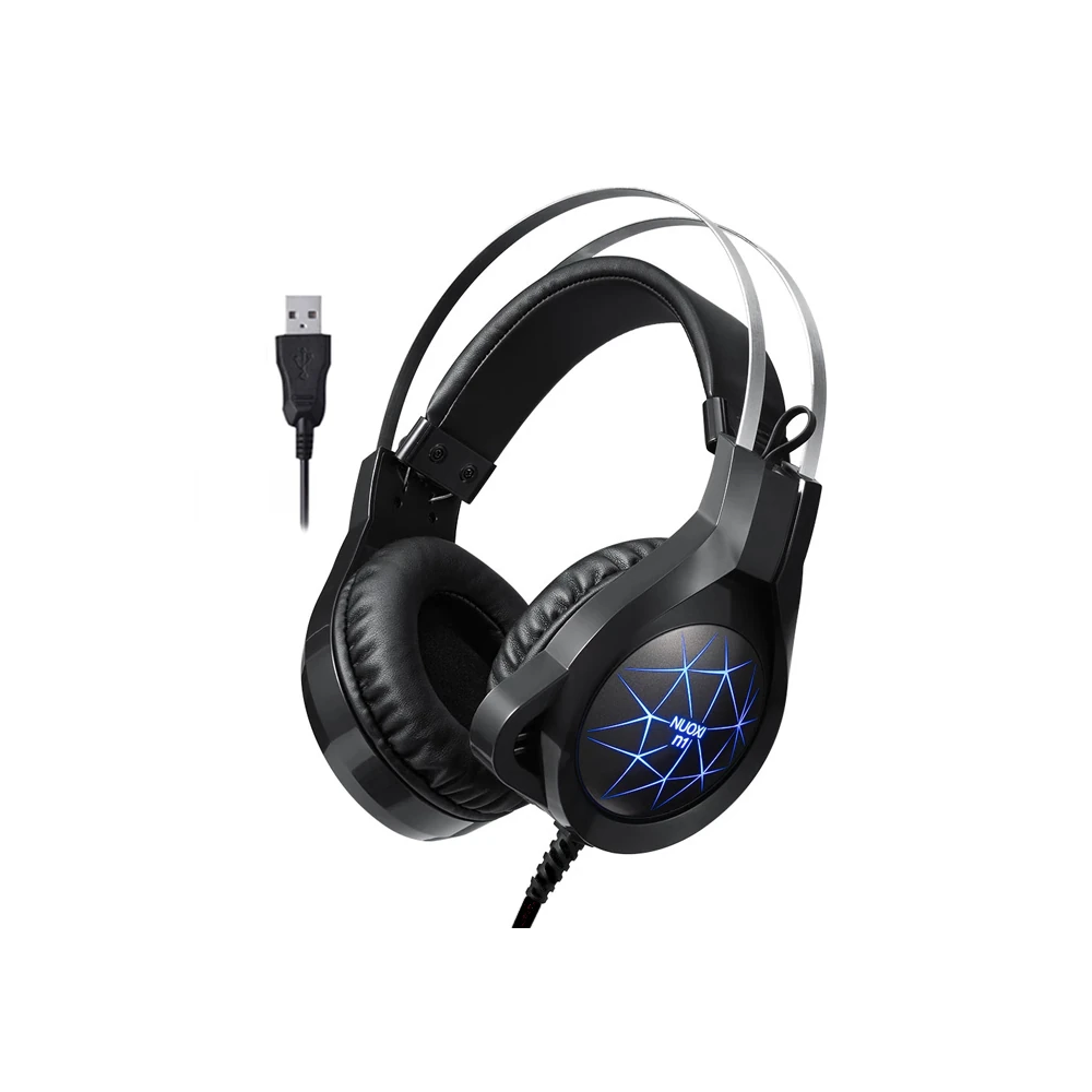 ALLY N1 RGB Gaming Kulaküstü Kablolu Oyuncu Kulaklığı Gürültü Engelley