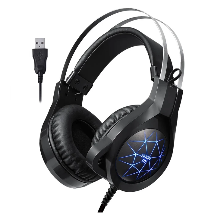 ALLY N1 RGB Gaming Kulaküstü Kablolu Oyuncu Kulaklığı Gürültü Engelley