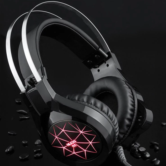 ALLY N1 RGB Gaming Kulaküstü Kablolu Oyuncu Kulaklığı Gürültü Engelley
