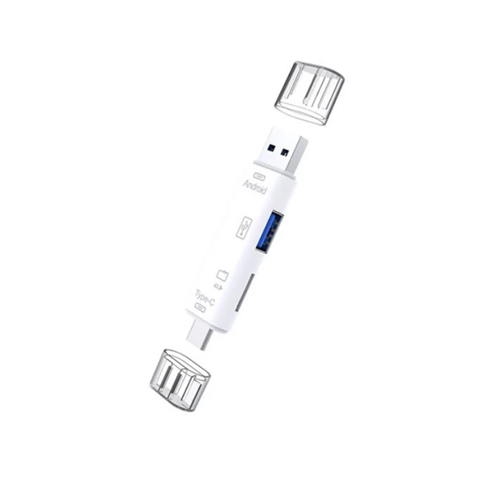 Smart Otg 3in1 Type-C Ve Micro Usb Tf Card Reader Otg