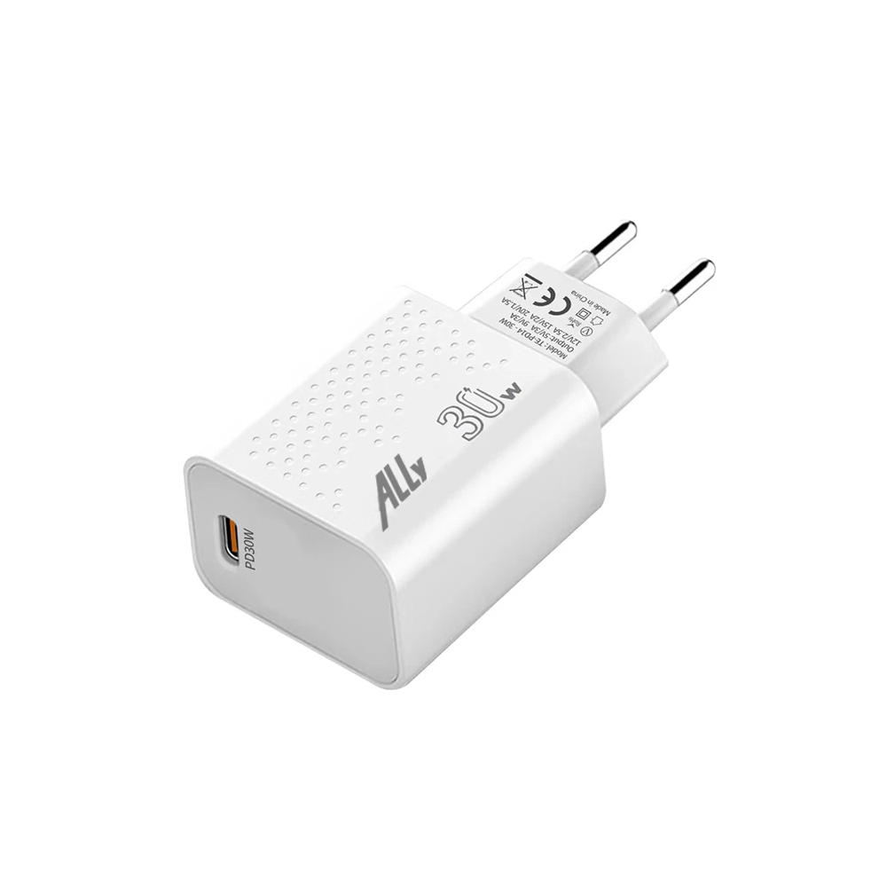 Ally TE-PD14 30W Type-C- USB C Hızlı Şarj Adaptörü