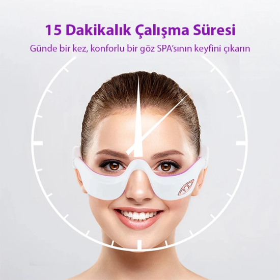 EZERE Eyeserın Göz Masaj Aleti – Terapi Etkili Göz Bakımı