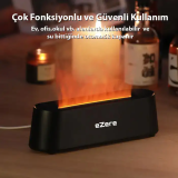 Ezere A3 Ev ve Ofis için Alev Difüzörü ve Ultrasonik Hava Nemlendici