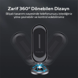 KUULAA Universal Mıknatıslı Standlı Cep Telefon Araç Tutucu Aluminum
