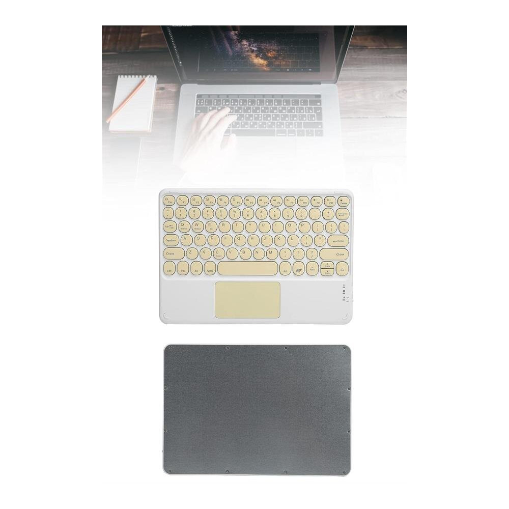 Touchpad Tüm Cihazlara Uyumlu Bluetooth Klavye Touchpad Slim Kablosuz 