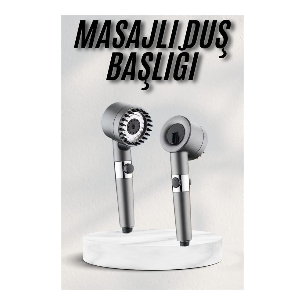 Yeni Nesil Masaj Etkili Duş Başlığı Su Basınçlı Tazyikli Özel