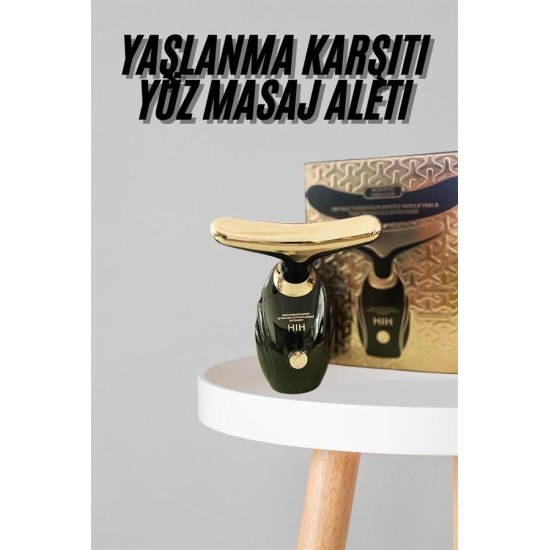 Yüz Masaj Aleti Boyun ve Yüz EMS Güzellik Cihazı Cilt Sıkılaştırma Cil
