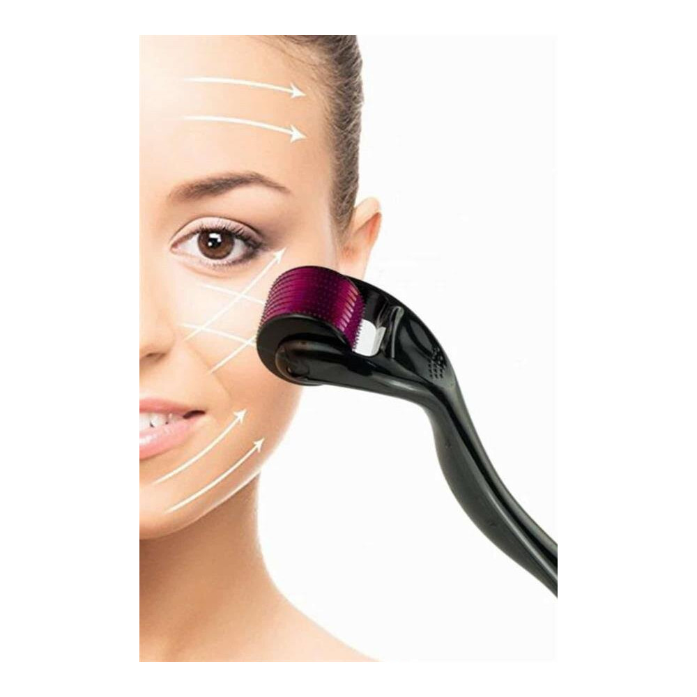 Derma Roller Titanyum Uçlu 540 İğneli 1 Mm Saç Sakal Çıkarma Ve Cilt B