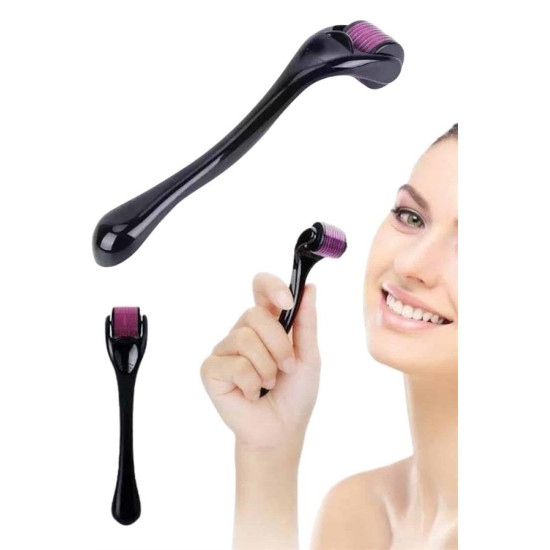 Titanyum Uçlu Derma Roller 540 İğneli 1 mm Gözenek Azaltıcı Akne İzler