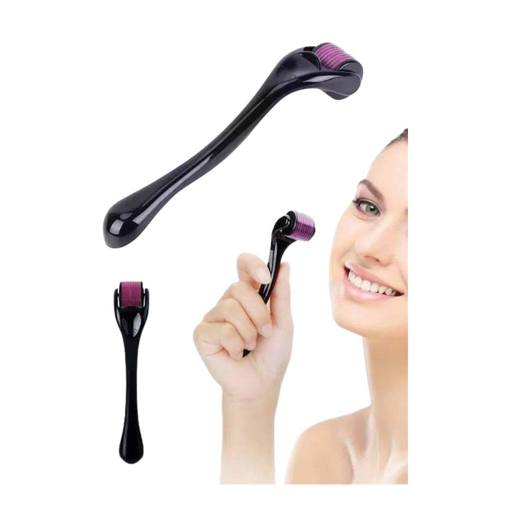 Titanyum Uçlu Derma Roller 540 İğneli 1 mm Gözenek Azaltıcı Akne İzler