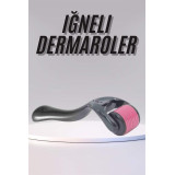 Titanyum Uçlu Derma Roller 540 İğneli 1 mm Gözenek Azaltıcı Akne İzler