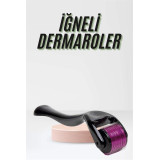 Saç Çıkarma Tarağı Dermaroller 540 Iğneli Roller 1 Mm Iğne Cilt Yüz Ye